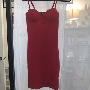 Red Lulu’s dress